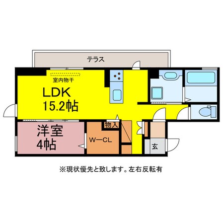 ヴィラ胡蝶の物件間取画像